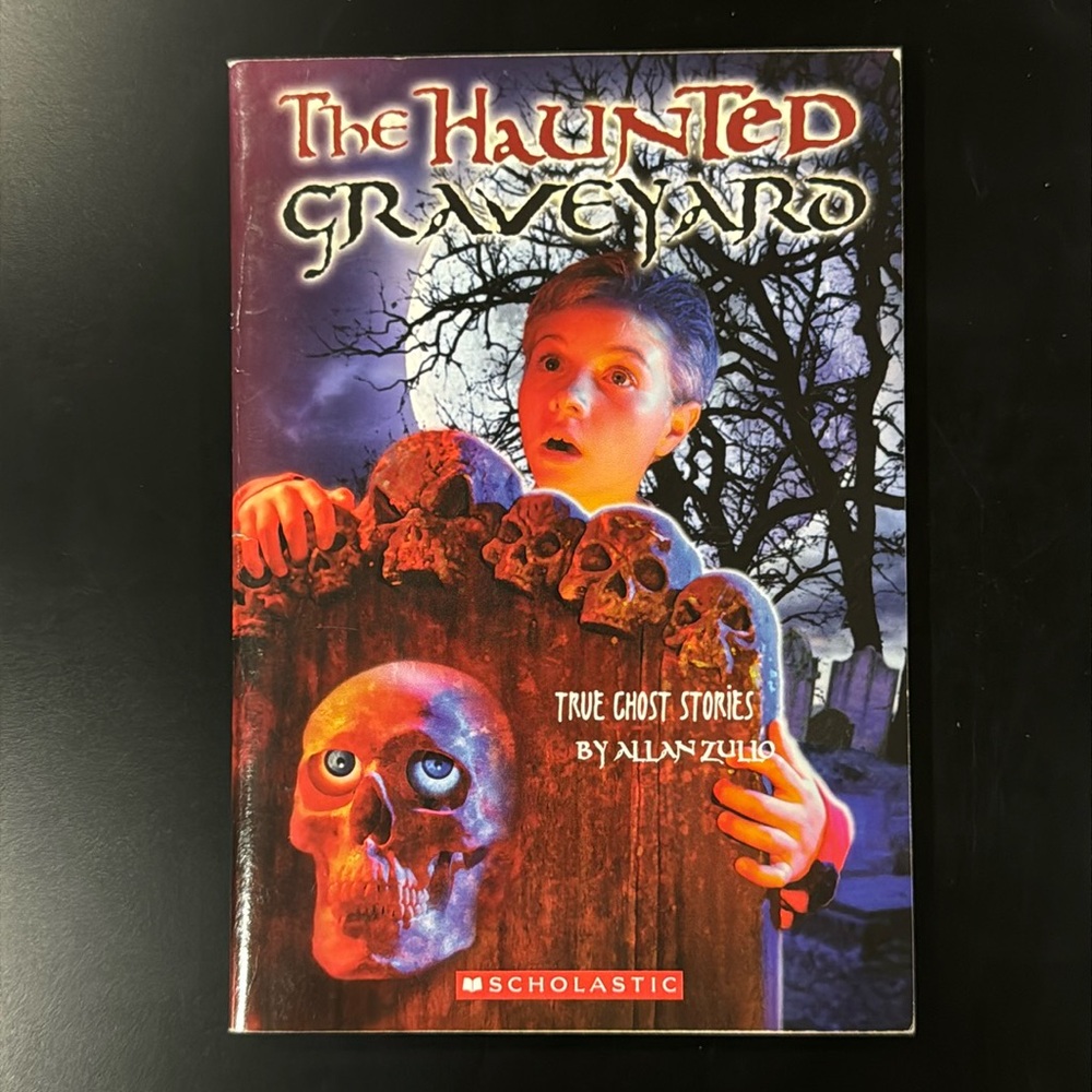The Haunted Graveyard: True Ghost Stories - Scholastic Paperback Novel